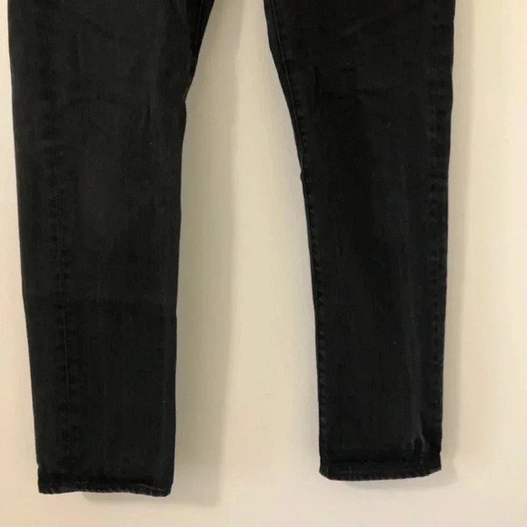 3/$25 ❥ Club Monaco Straight Leg 29/30 Soft  Black Jeans Denim Luxe Casual 90s - Picture 3 of 7